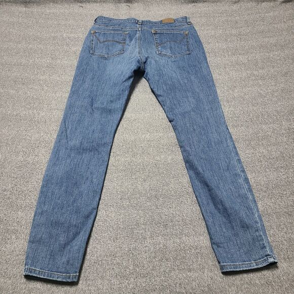 Dickies Womens Jeans 12 Skinny Slim Straight Western Cowgirl Denim Pants - Picture 7 of 9